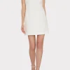 Jumpsuits & Rompers-MILLY Adella Cady Mini Dress Ecru