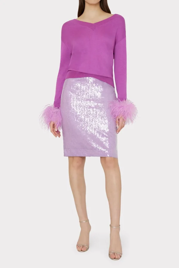 adley_sequin_skirt_1-1.webp Skirts-MILLY Adley Sequin Skirt Purple