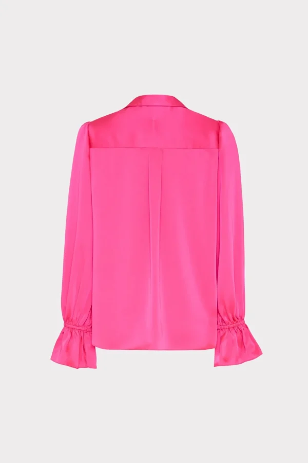 aida_satin_top_3.webp Tops-MILLY Aida Satin Top Milly Pink