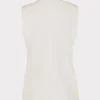 alba_sleeveless_blazer_5-3.webp Matching Sets-MILLY Alba Sleeveless Blazer White
