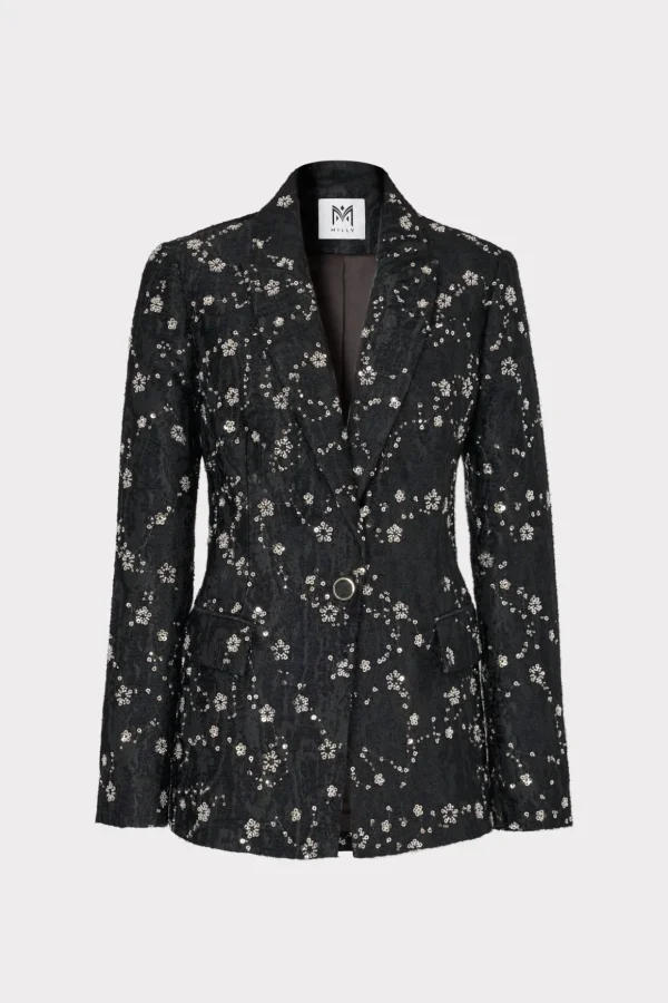alexa_beaded_blazer_0-1.webp Blazers-MILLY Alexa Beaded Blazer Black