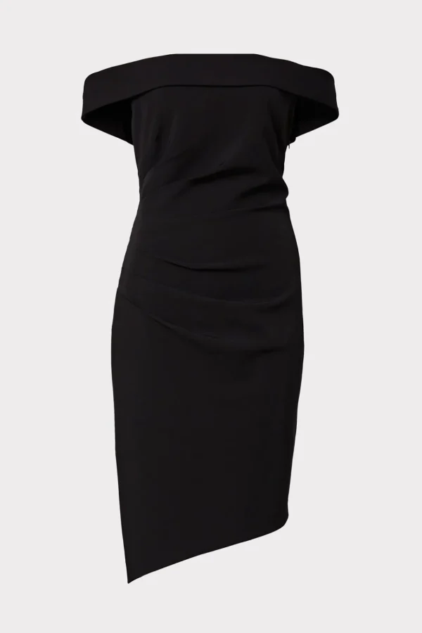 ally_cocktail_dress_0-8.webp Mini Dresses-MILLY Ally Cocktail Dress Black