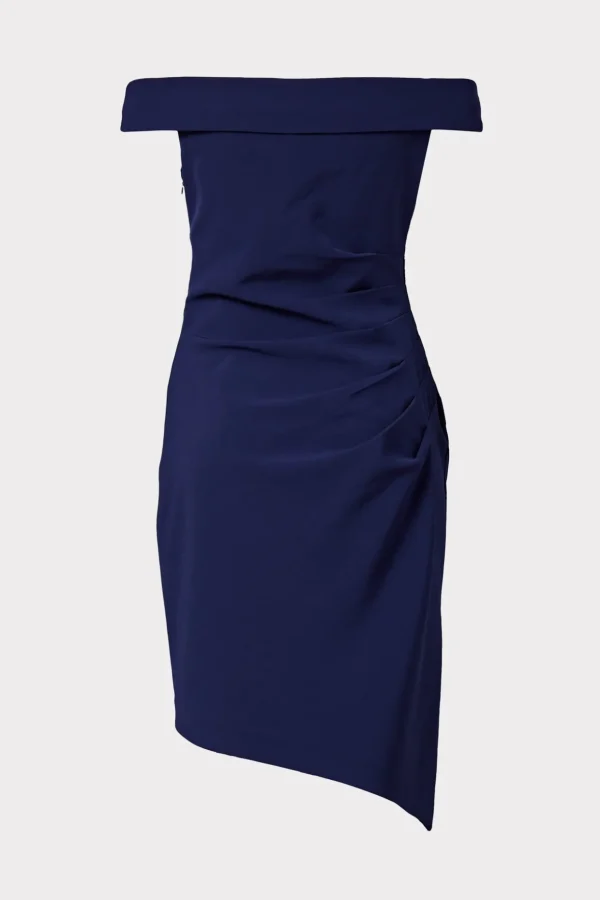 ally_cocktail_dress_1-3.webp Guest Of Dresses-MILLY Ally Cocktail Dress Navy