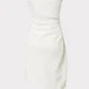 ally_cocktail_dress_3-4.webp White Dresses-MILLY Ally Cocktail Dress Ecru