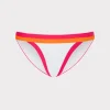 Jumpsuits & Rompers-MILLY Amalfi Color Block Bikini Bottom Pink Multi
