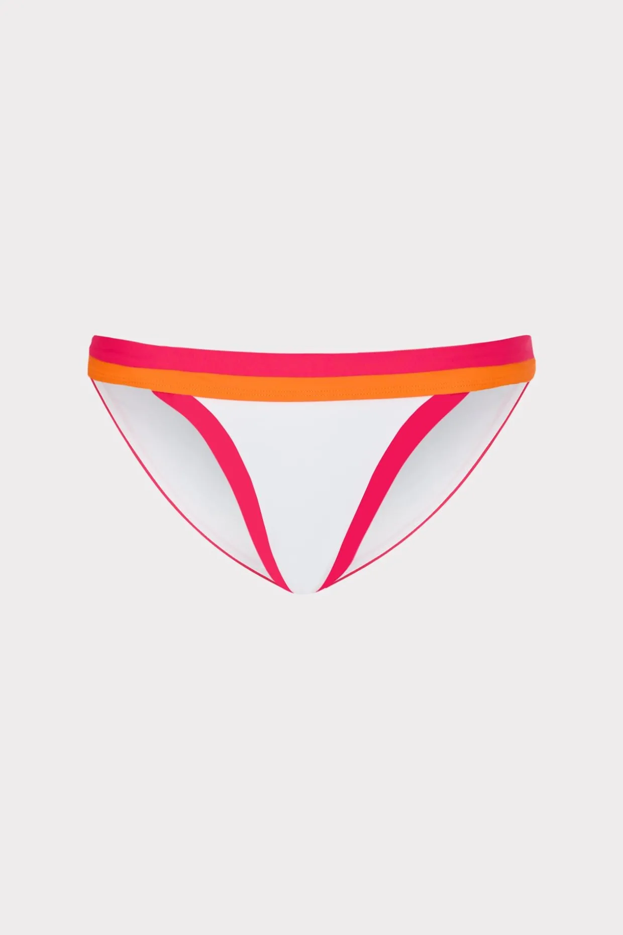 Jumpsuits & Rompers-MILLY Amalfi Color Block Bikini Bottom Pink Multi