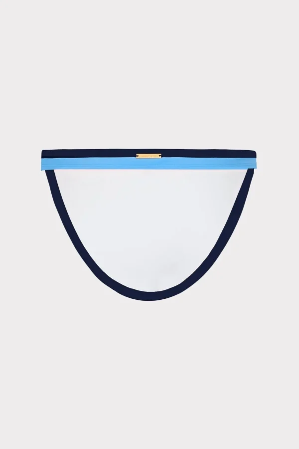 Jumpsuits & Rompers-MILLY Amalfi Color Block Bikini Bottom Navy Multi