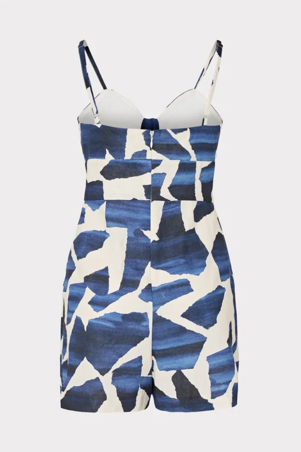 anya_ocean_puzzle_romper_3.webp Cover-Ups-MILLY Anya Ocean Puzzle Romper Navy Multi