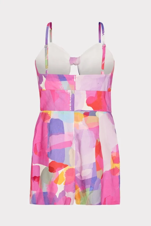 anya_rainbow_waterfall_ro_3-1.webp Jumpsuits & Rompers-MILLY Anya Rainbow Waterfall Romper Multi