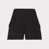 april_cady_shorts_0-1.webp Jumpsuits & Rompers-MILLY April Cady Shorts Black
