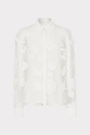 ashley_d_butterfly_embroi_0-1.webp Tops-MILLY Ashley 3D Butterfly Embroidery Blouse White