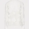 ashley_d_butterfly_embroi_4-1.webp Tops-MILLY Ashley 3D Butterfly Embroidery Blouse White
