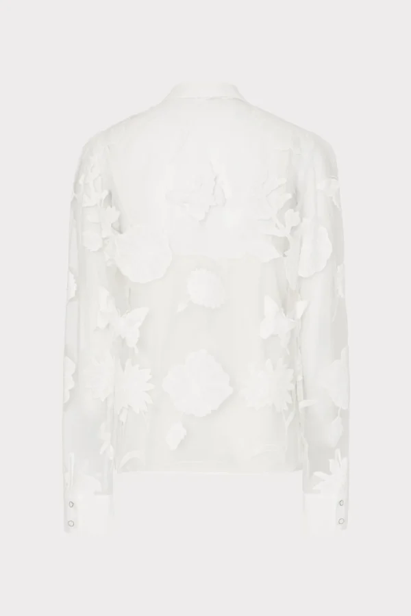 ashley_d_butterfly_embroi_4-1.webp Tops-MILLY Ashley 3D Butterfly Embroidery Blouse White