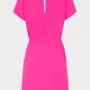 Cocktail Dresses-MILLY Atalie Cady Dress Milly Pink
