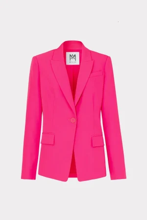 avery_cady_blazer_0-13.webp Matching Sets-MILLY Avery Cady Blazer Milly Pink