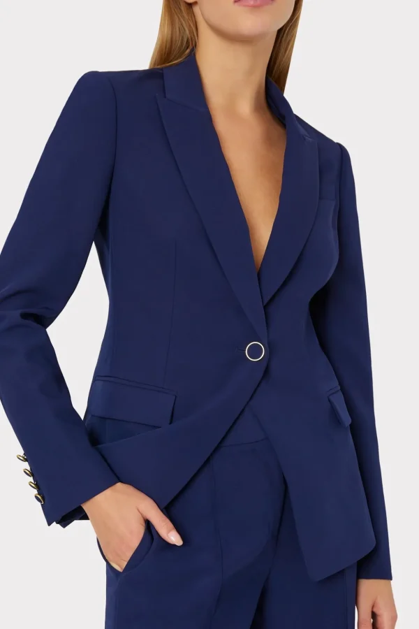 Jumpsuits & Rompers-MILLY Avery Cady Blazer Navy