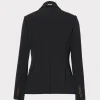 Coats & Jackets-MILLY Avery Cady Blazer Black