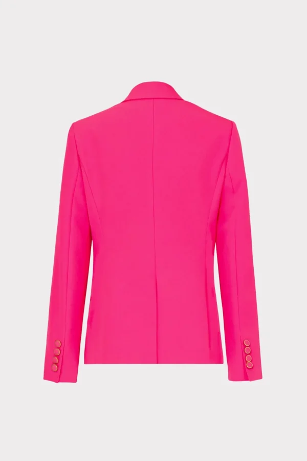 Jumpsuits & Rompers-MILLY Avery Cady Blazer Milly Pink