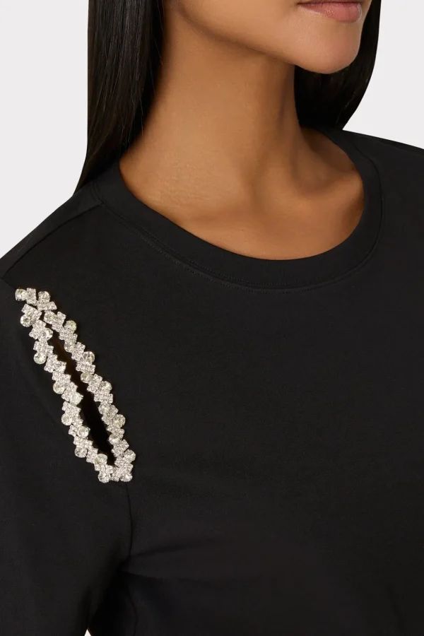 avril_crystal_trim_tee_2-2.webp Tops-MILLY Avril Crystal Trim Tee Black