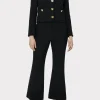 Pants-MILLY Betsy Boucle Pant Black