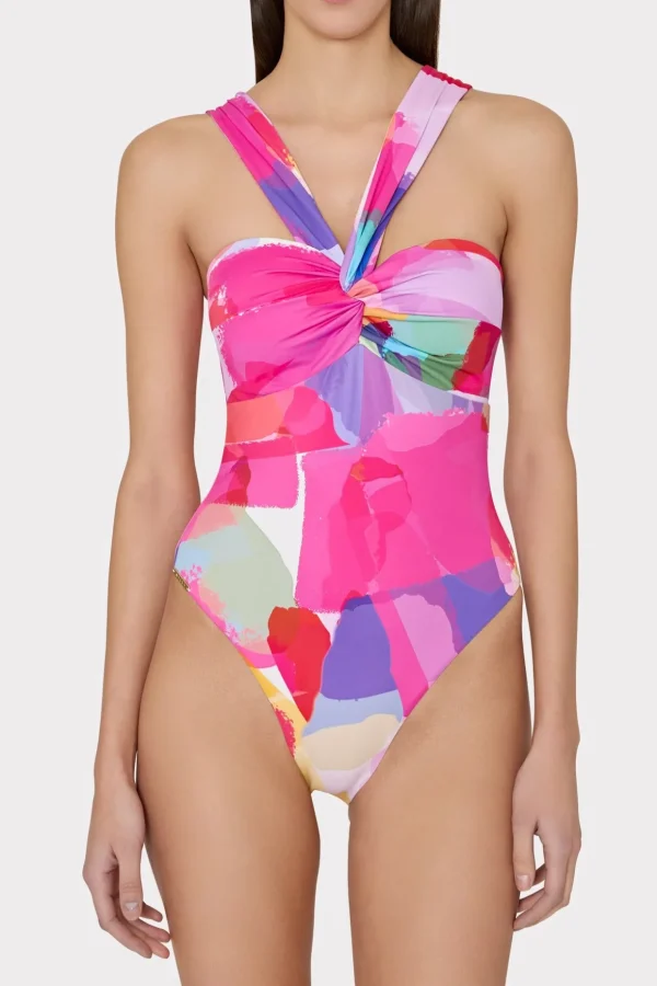 betsy_rainbow_waterfall_d_1-1.webp Jumpsuits & Rompers-MILLY Betsy Rainbow Waterfall Draped Bandeau One Piece Multi