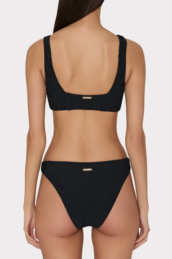 bikini_bottom_with_smocki_2.webp Jumpsuits & Rompers-MILLY Bikini Bottom With Smocking Black