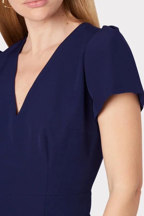Jumpsuits & Rompers-MILLY Cady Atalie Dress Navy