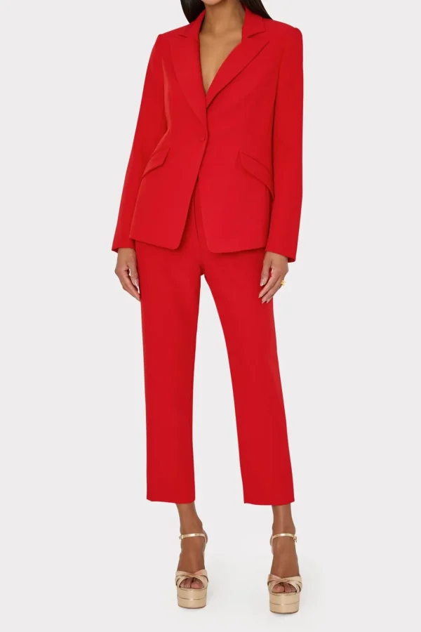 cady_blazer_1-2.webp Jumpsuits & Rompers-MILLY Cady Blazer Red