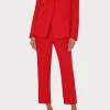 Matching Sets-MILLY Cady Blazer Red