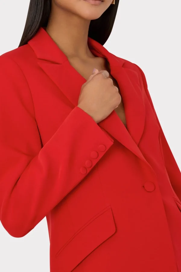 cady_blazer_2-1.webp Blazers-MILLY Cady Blazer Red
