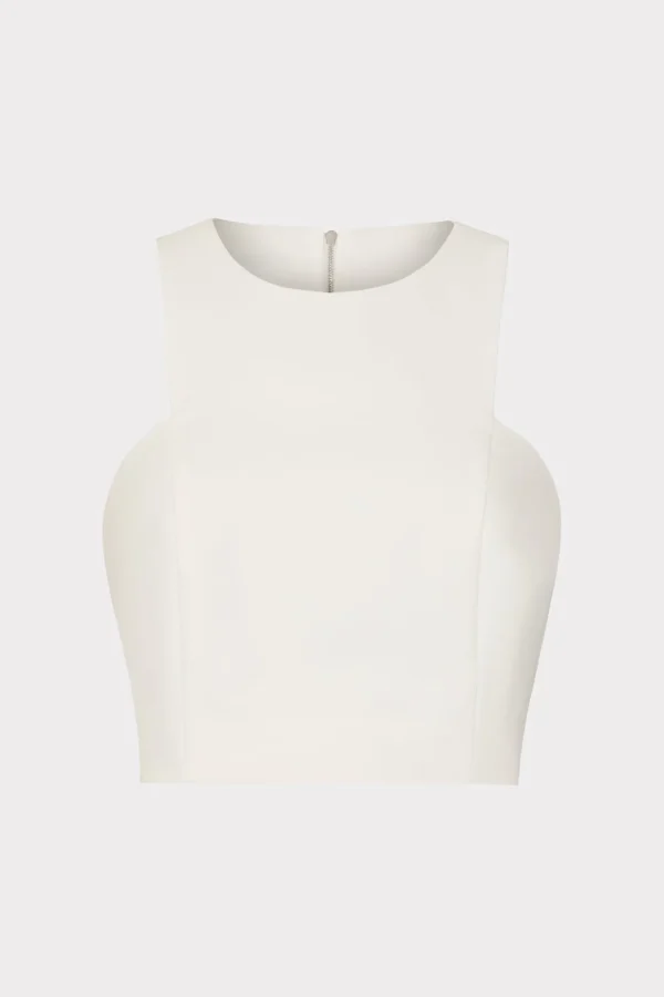 cady_sleeveless_crop_top_0-5.webp Tops-MILLY Cady Sleeveless Crop Top Ecru