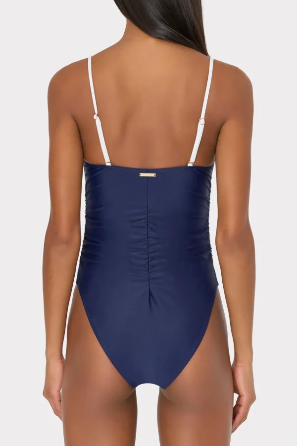 color_block_ruched_one_pi_3-1.webp Jumpsuits & Rompers-MILLY Color Block Ruched One Piece Navy/White