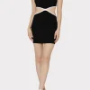 contrast_trim_halter_mini_1.webp Sundresses-MILLY Contrast Trim Halter Mini Dress Black/Ecru