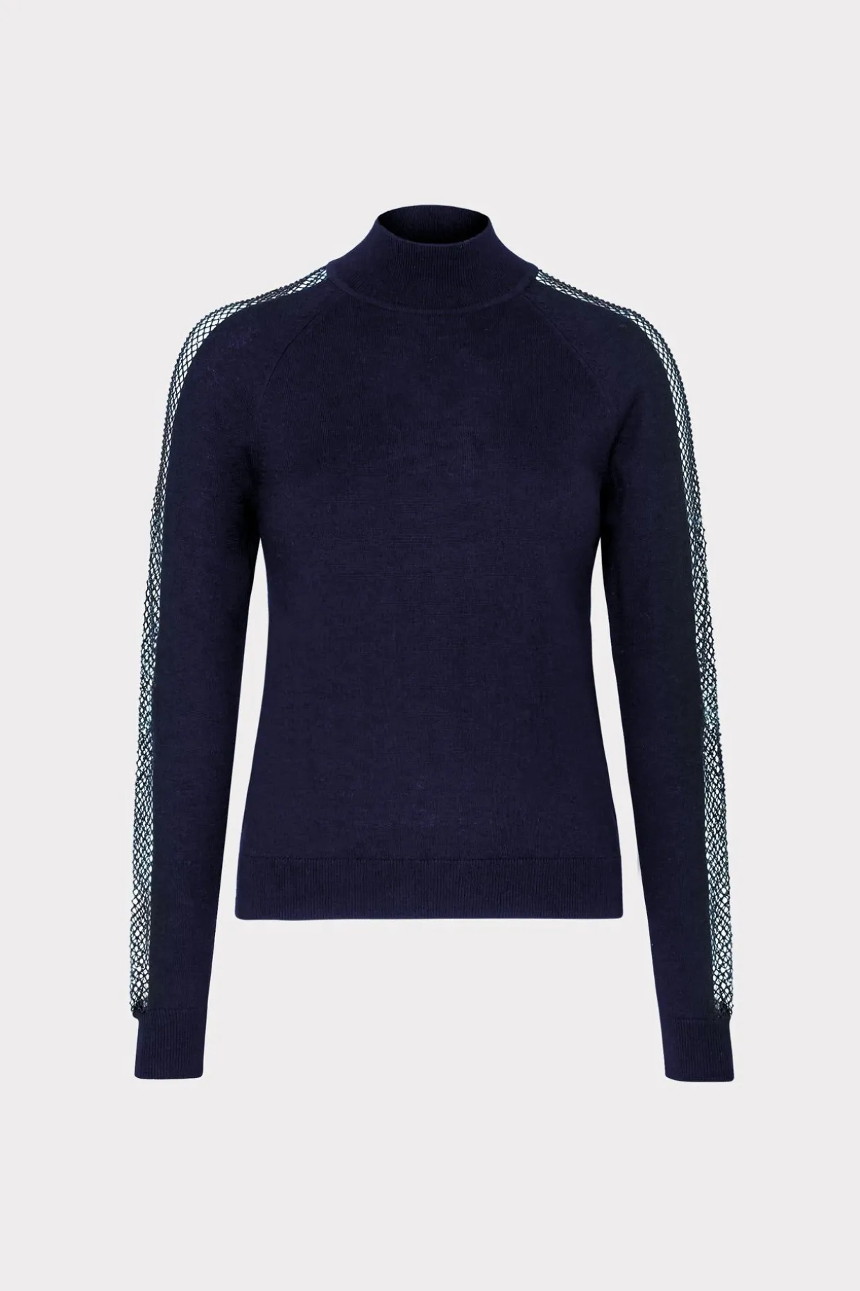 crystal_racer_turtleneck_0.webp Sweaters & Knits-MILLY Crystal Racer Turtleneck Navy