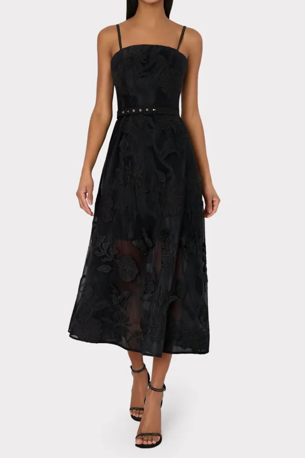 d_butterfly_embroidery_sp_1-3.webp Evening Gowns-MILLY 3D Butterfly Embroidery Spaghetti Strap Dress Black