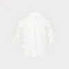d_floral_cotton_eyelet_bu_3.webp Cover-Ups-MILLY 3D Floral Cotton Eyelet Button Up Top White
