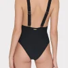 deep_dive_one_piece_with__2-1.webp Jumpsuits & Rompers-MILLY Deep Dive One Piece With Smocking Black