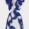 delilah_grand_foliage_dre_0.webp Cover-Ups-MILLY Delilah Grand Foliage Dress Navy/White