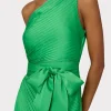 estelle_satin_dress_2-9.webp Cocktail Dresses-MILLY Estelle Satin Dress Green