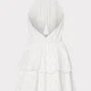 evelia_reina_graphic_dot__3.webp Sundresses-MILLY Evelia Reina Graphic Dot Clipping Dress White
