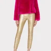 Coats & Jackets-MILLY Faye Faux Fur Coat Milly Pink