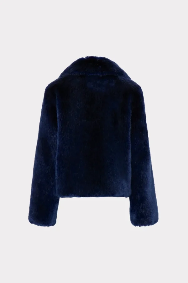 faye_faux_fur_coat_3.webp Coats & Jackets-MILLY Faye Faux Fur Coat Navy