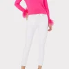 feather_cuff_vneck_sweate_1.webp Jumpsuits & Rompers-MILLY Feather Cuff V-Neck Sweater Milly Pink