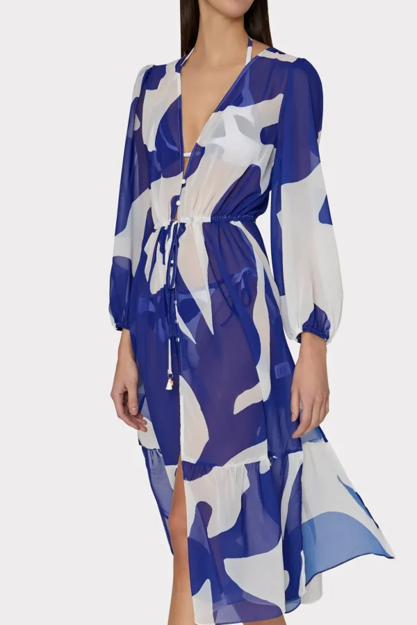 fiona_grand_foliage_cover_4-2.webp Jumpsuits & Rompers-MILLY Fiona Grand Foliage Cover-Up Navy/White