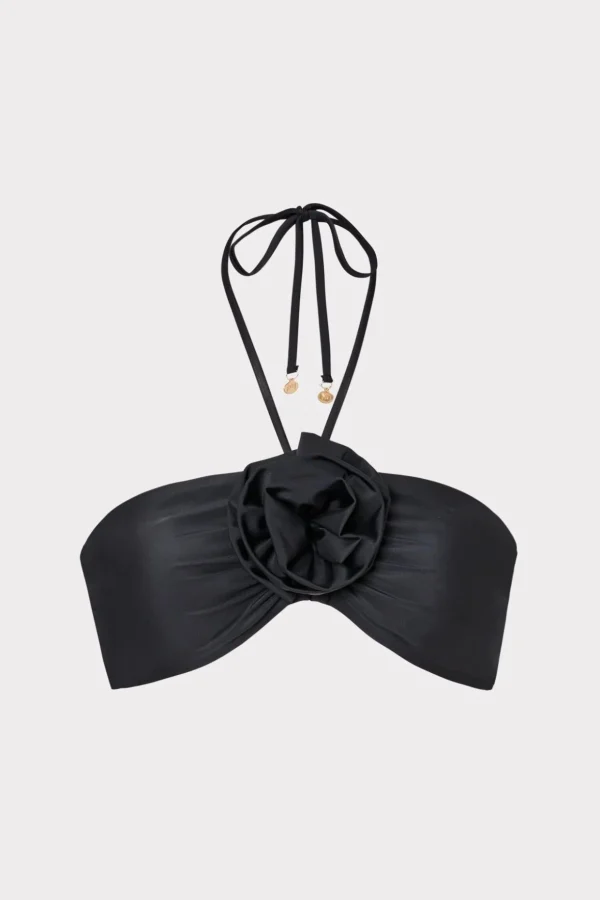 floral_applique_halter_bi_0-1.webp Bikinis-MILLY Floral Applique Halter Bikini Top Black