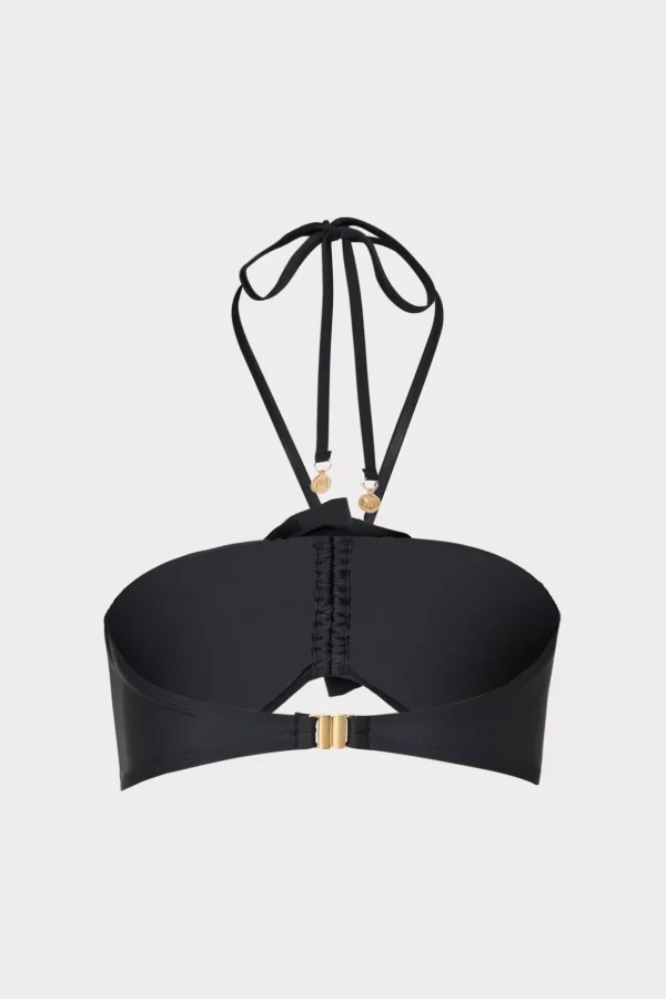 floral_applique_halter_bi_1-1.webp Bikinis-MILLY Floral Applique Halter Bikini Top Black