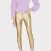 Jumpsuits & Rompers-MILLY Fringe Sleeve Crewneck Sweater Lilac