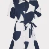 grand_foliage_poplin_dres_0.webp Jumpsuits & Rompers-MILLY Grand Foliage Poplin Dress Navy/White