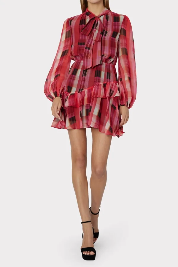 hadlee_prep_plaid_dress_1-1.webp Mini Dresses-MILLY Hadlee Prep Plaid Dress Red Multi