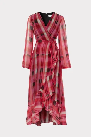 halley_prep_plaid_dress_0-1.webp Day Dresses-MILLY Halley Prep Plaid Dress Red Multi